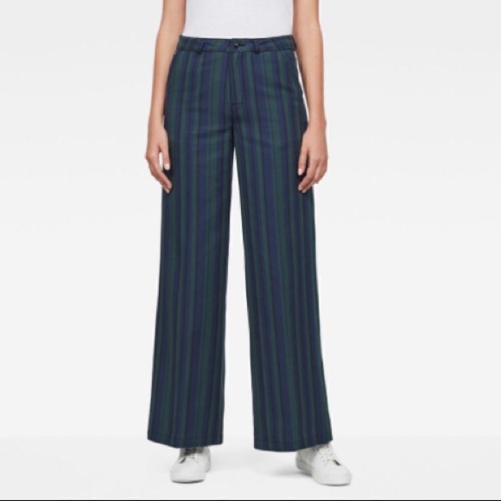 G-Star Raw Bronson Wide Leg Trousers NWOT SIZE 12